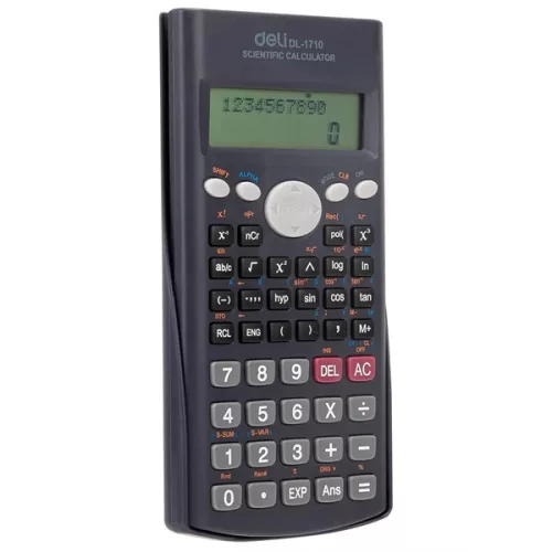 Deli Core DL-1710 240 funkciós fekete tudományos számológép