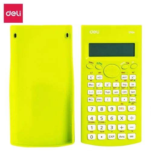 Deli Core DL-1710 240 funkciós világoszöld tudományos számológép