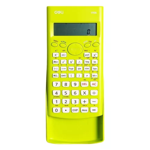 Deli Core DL-1710 240 funkciós világoszöld tudományos számológép