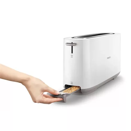 Philips HD2590/00 Daily Collection weißer 2-Scheiben-Toaster