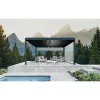 IRIS PS-103WH weiße 3 m zusätzliche Seitenwand für Pergola