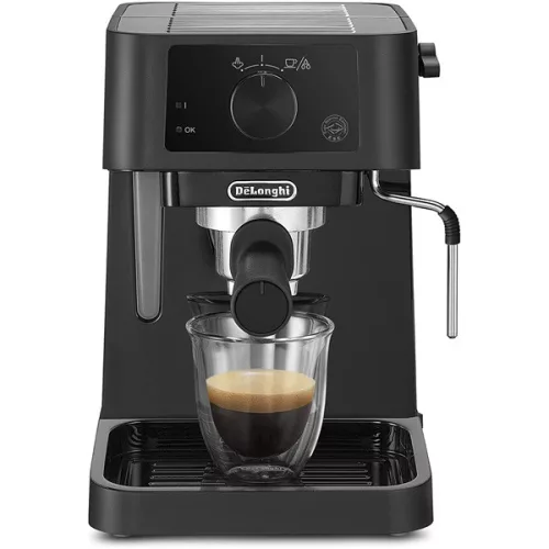 Čierny espresso kávovar DeLonghi EC235.BK Stilosa