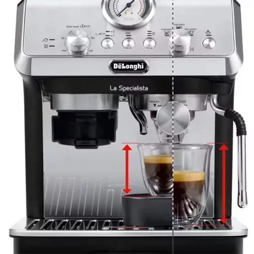 Kávovar na espresso DeLonghi EC9155.MB La Specialista Arte, matný čierny kov