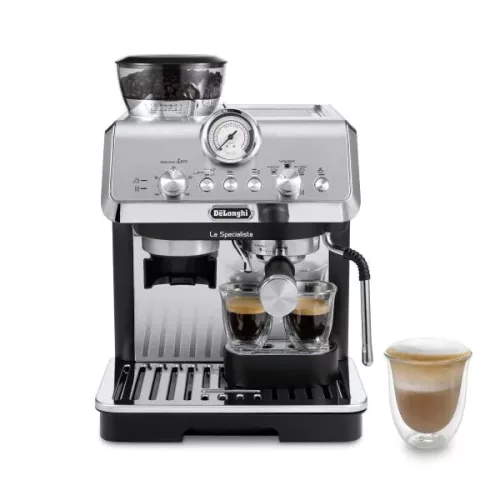 Kávovar na espresso DeLonghi EC9155.MB La Specialista Arte, matný čierny kov
