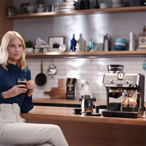 Kávovar na espresso DeLonghi EC9155.MB La Specialista Arte, matný čierny kov