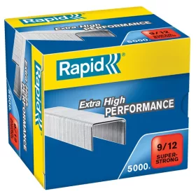 Rapid Superstrong 5000 Stück/Karton 9/12 verzinkte Klammern