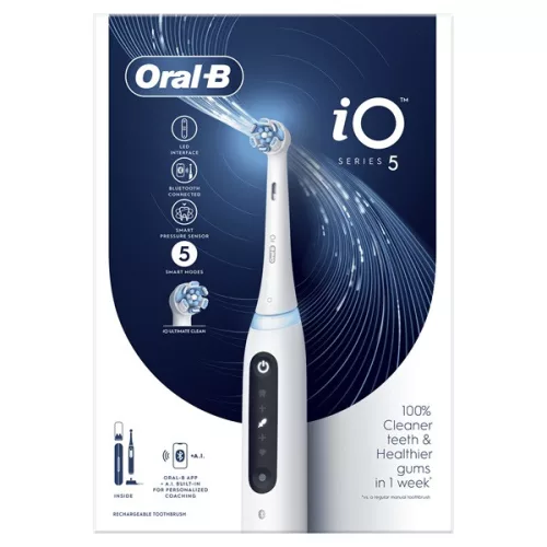 Elektrická zubná kefka Oral-B iO Series 5 biela