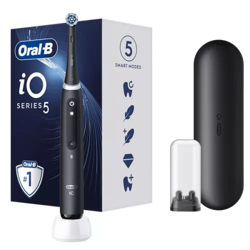 Elektrická zubná kefka Oral-B iO Series 5, matná čierna