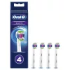 Sada 4 náhradných hlavíc pre elektrickú zubnú kefku Oral-B EB18-4 3D White