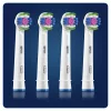 Sada 4 náhradných hlavíc pre elektrickú zubnú kefku Oral-B EB18-4 3D White