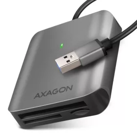   Externá čítačka kariet Axagon CRE-S3 s rozhraním USB-A 3.2 SD/microSD/CF