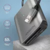 Externá čítačka kariet Axagon CRE-S3 s rozhraním USB-A 3.2 SD/microSD/CF