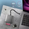 Externá čítačka kariet Axagon CRE-S3 s rozhraním USB-A 3.2 SD/microSD/CF