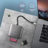 Externá čítačka kariet Axagon CRE-S3C s USB-C 3.2 SD/microSD/CF