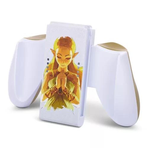 PowerA NSAC0059-01 Comfort Grip Nintendo Switch Joy-Con Princess Zelda fehér kontroller markolat