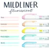 Zebra Mildliner Fluorescent 5db-os kettős végű szövegkiemelő készlet