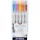 Zebra Mildliner Brush Warm 5db-os kettős végű ecset marker