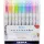Zebra Mildliner Brush 10db-os kettős végű ecset marker