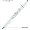 Zebra Mildliner Brush Cool&Refined 10db-os kettős végű ecset marker