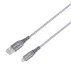 Dátový a nabíjací kábel Skross USBC-TO-LIGHT-120-STEEL-1 1,2 m s konektorom Type-C/Lightning