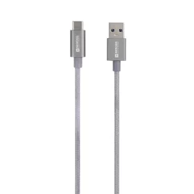   Dátový a nabíjací kábel Skross USB-C-120-STEEL 1,2 m s konektorom USB/Type-C
