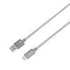 Dátový a nabíjací kábel Skross USB-C-120-STEEL 1,2 m s konektorom USB/Type-C