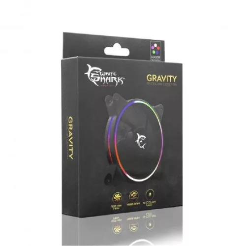 Ventilátor White Shark GRAVITY GCF-1250-02B-F 120x120 mm