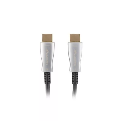Lanberg 30m aktívny optický HDMI kábel samec-samec, čierny AOC