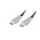 Lanberg 40m aktívny optický HDMI kábel samec-samec, čierny AOC