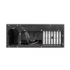 Lanberg SC01-4504-08B 19" 4U ŠÍRKA: 430 mm HĹBKA: 450 mm VÝŠKA: 177 mm Rack serverová skriňa bez zdroja