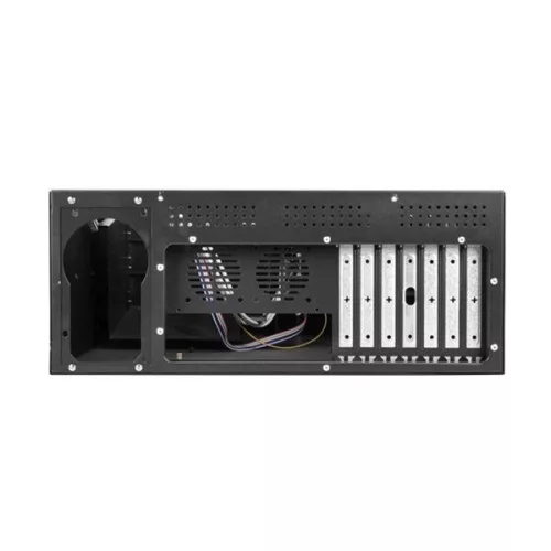 Lanberg SC01-4504-08B 19" 4U ŠÍRKA: 430 mm HĹBKA: 450 mm VÝŠKA: 177 mm Rack serverová skriňa bez zdroja