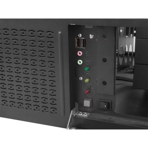 Lanberg SC01-4504-08B 19" 4U ŠÍRKA: 430 mm HĹBKA: 450 mm VÝŠKA: 177 mm Rack serverová skriňa bez zdroja