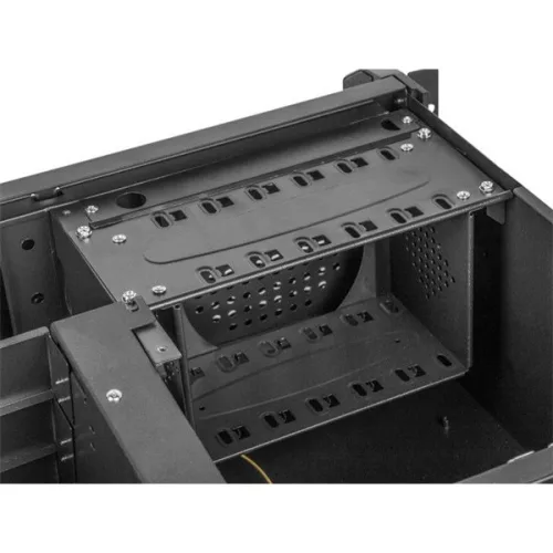 Lanberg SC01-4504-08B 19" 4U ŠÍRKA: 430 mm HĹBKA: 450 mm VÝŠKA: 177 mm Rack serverová skriňa bez zdroja