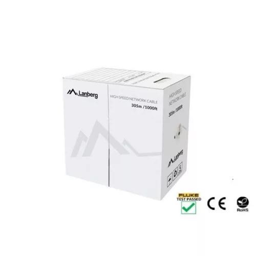 Lanberg LCU5-12CU-0305-B Cat.5e UTP AWG24 PVC CU 305m ungeschirmtes blaues Wandkabel