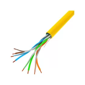   Lanberg LCU5-12CU-0305-Y Cat.5e UTP AWG24 PVC CU 305m ungeschirmtes gelbes Wandkabel