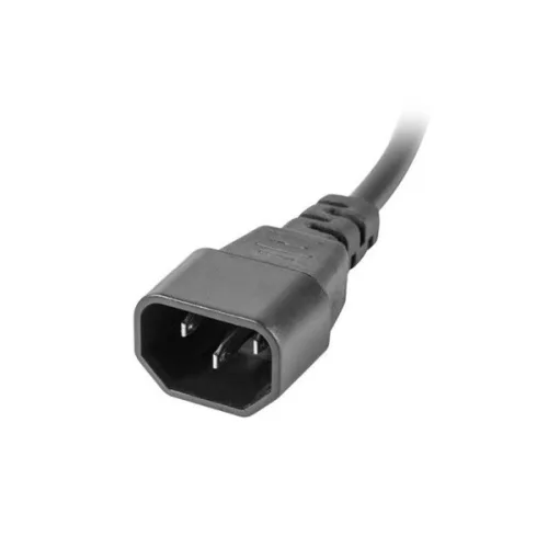 Lanberg PDU-10I-0200-IEC-BK s 2m káblom 19"/1U 10xC13 zásuvka s konektorom C14 čierna predlžovacia lišta s vypínačom