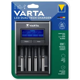   Varta 57676101401 LCD Dual Tech akkumulátor nélküli töltő