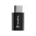 Adaptér Varta 57945101401 microUSB - Type-C čierny