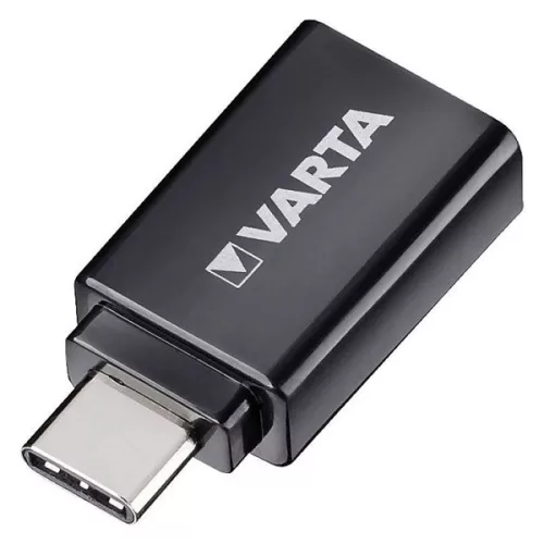 Adaptér Varta 57946101401 USB - USB-C čierny
