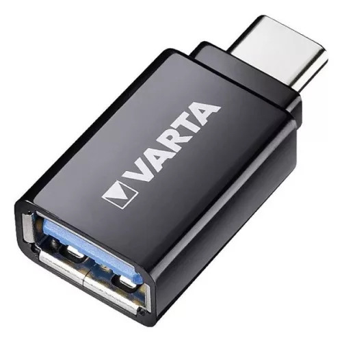 Adaptér Varta 57946101401 USB - USB-C čierny