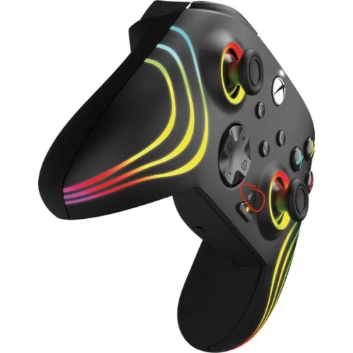 PDP 049-024 Afterglow Wave Xbox Series X|S/Xbox One/PC vezetékes fekete kontroller