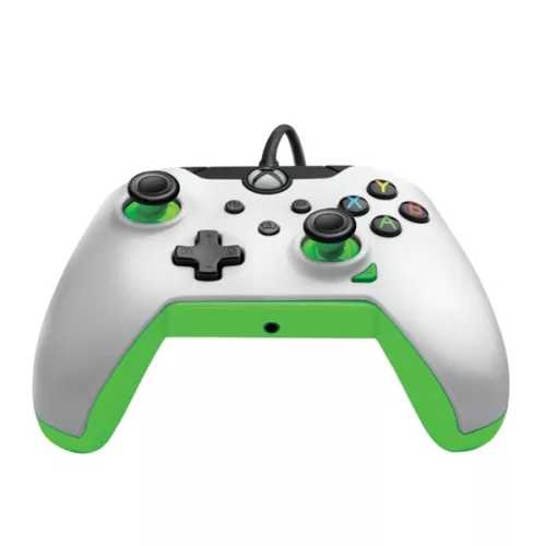 PDP 049-012-WG Xbox Series X|S/Xbox One/PC vezetékes neon fehér kontroller