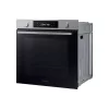 Samsung NV7B41301AS/U3 Edelstahl, Einbaugerät, Backofenvolumen: 76 l, Grill, Umluft, Pyrolyseofen