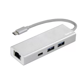 Hama 200108 FIC USB 3.2 GEN1 TYPE-C HUB + LAN