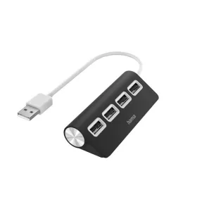 Hama 200119 1:4 BUSPOW čierny FIC USB 2.0 hub