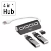 Hama 200119 1:4 BUSPOW čierny FIC USB 2.0 hub