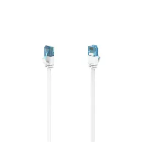 Hama 200686 FIC CAT6A flaches weißes 10 m Patchkabel