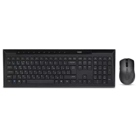   Rapoo 00217474 „8210M“ BT (3.0+4.0) + 2,4 GHz schwarze Tastatur + Maus