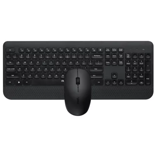 Rapoo 00217476 X3500 2,4 GHz kabellose schwarze Tastatur + Maus