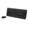 Rapoo 00217476 X3500 2,4 GHz kabellose schwarze Tastatur + Maus